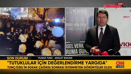 Adalet Bakanı Tunç: Ülkemizde kesinlikle çıplak arama diye bir şey yok