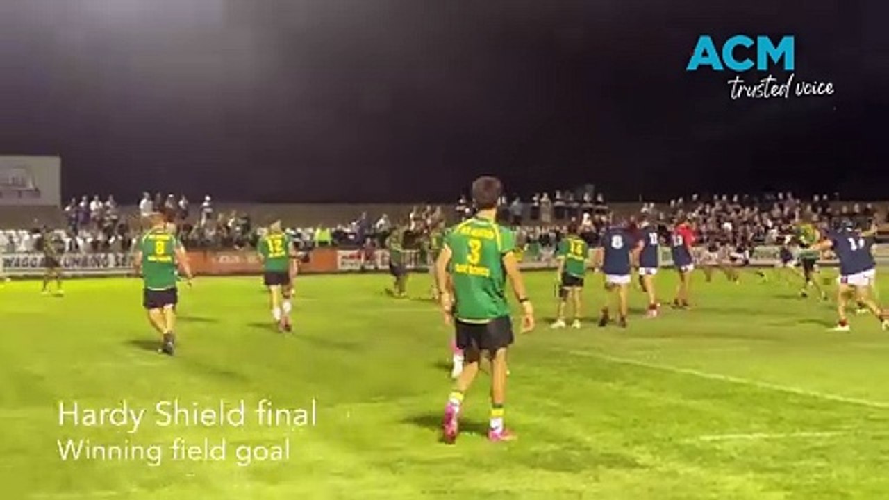 Hardy Shield field goal