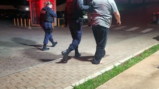 Homem é detido com munições após denúncias de disparos de arma de fogo em Cascavel