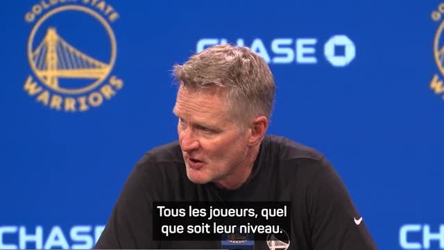 Warriors - Kerr : Curry n'y était pas ce soir