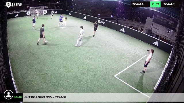 But de Angelos V - Team B