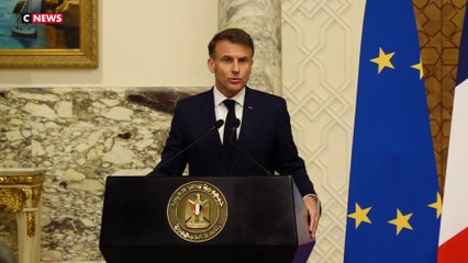 Emmanuel Macron : «Le Hamas ne doit avoir aucune part à la gouvernance» de Gaza