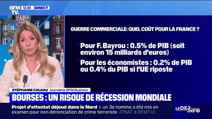 Droits de douane américains: un risque de récession mondiale
