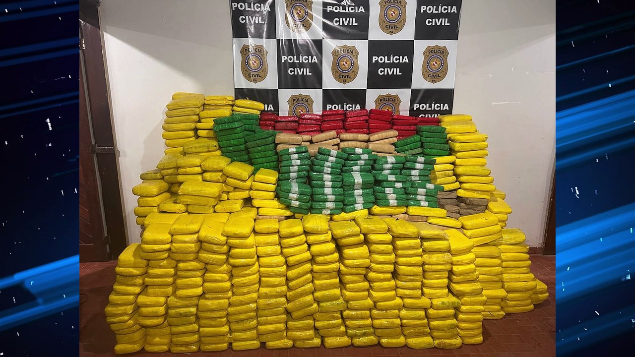 Óbidos: operação integrada apreende 2 toneladas de drogas em balsa