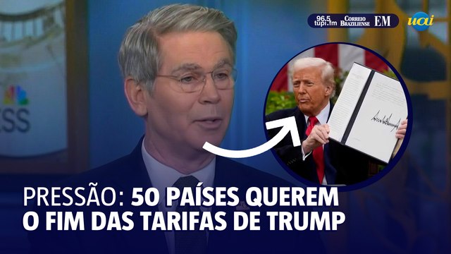 Trump resiste à pressão de 50 países sobre tarifas comerciais