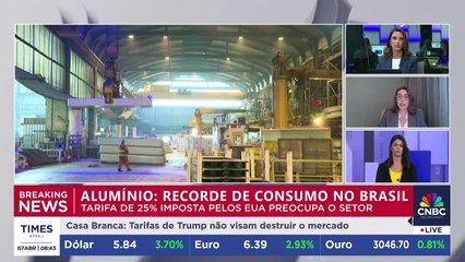 BREAKING NEWS: consumo de alumínio no Brasil bate recorde, mas tarifaço preocupa setor