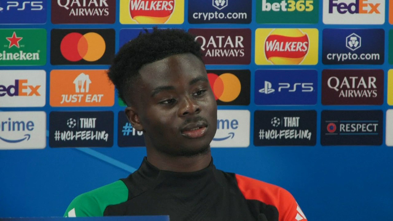 LIVE: BUKAYO SAKA Press Conference Ahead of ARSENAL vs REAL MADRID | CHAMPIONS LEAGUE