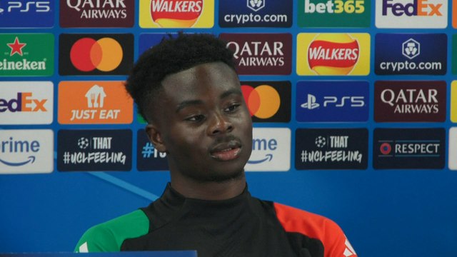 LIVE: BUKAYO SAKA Press Conference Ahead of ARSENAL vs REAL MADRID | CHAMPIONS LEAGUE