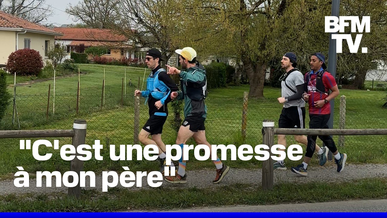 ROBIN DE BFM - "C'est une promesse à mon père": Il court 1.000 kilomètres pour lever des fonds pour la Ligue contre le cancer