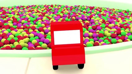 Bebekler için çizgi film 4 küçük araba yapbozu birleştiriyor Eğitici videolar