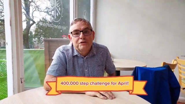 Wigan councillor leads 400,000 step challenge