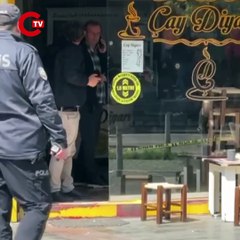 Çay ocağında başından vurulmuş halde bulundu