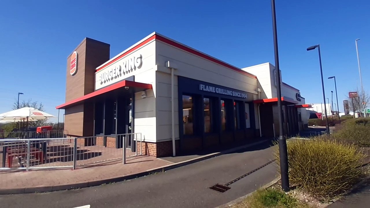 Burger King in Cannock refurbished.