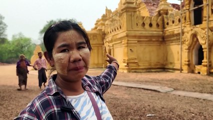 Myanmar tour guide left 'heartbroken' as ancient temple destroyed
