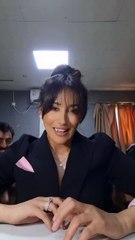 كندا حنا تشارك كواليس مسلسل تحت الصفر  في دبي وأبوظبي