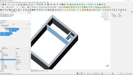 FreeCAD BIM Tutorial for Beginners | Create a Garage Building