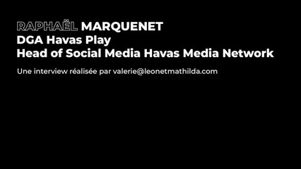 Kicékikoné - Raphael Marquenet - Les réseaux sociaux