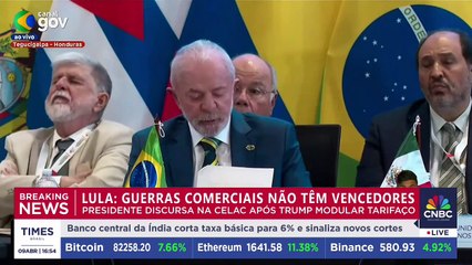 Na Cúpula da Celac, Lula defende união de países e critica alta de tarifas