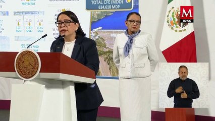 Emilia Calleja presenta Plan de Expansión de la CFE 2025-2030