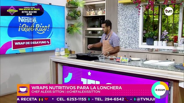 Wraps nutritivos para la lonchera de los peques