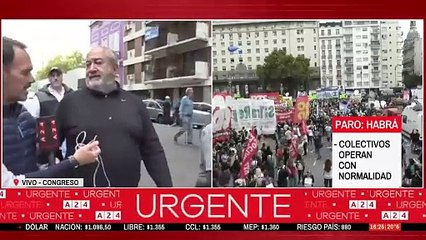 A24.com - 📢HÉCTOR DAER： ＂ESPEREMOS QUE LA MARCHA TERMINE CON TRANQUILIDAD Y PAZ...