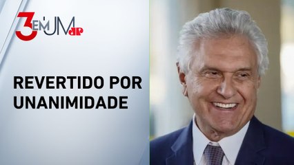 TRE-GO derruba decisão que tornou Caiado inelegível