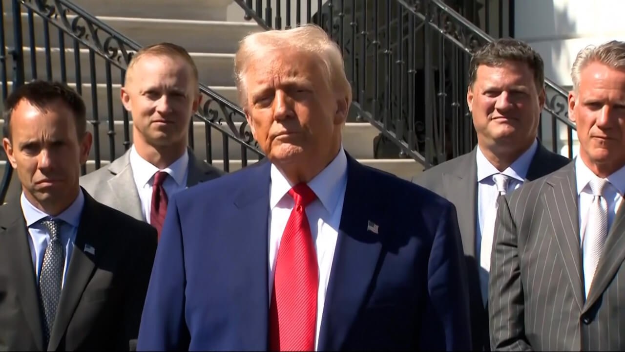 Trump says he ordered tariff pause because people were getting 