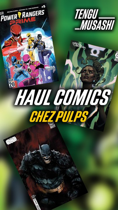Unboxing comics chez Pulps !