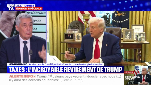 Droits de douane: Nous avons tout à perdre à nous engager dans une surenchère avec les États-Unis , assure Henri Guaino (ancien député LR)