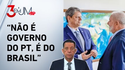 “É preciso ter esse tipo de relação”, diz Trindade sobre Tarcísio e Lula