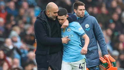 Pep Guardiola critica los cánticos de los fans del Manchester United hacia la madre de Phil Foden