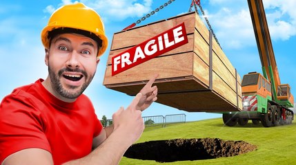 J'ai reçu un colis géant à la maison !