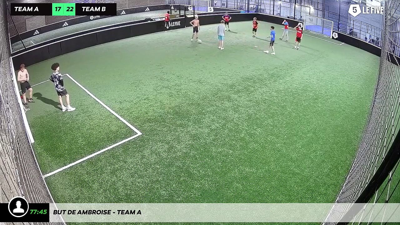 But de Ambroise - Team A