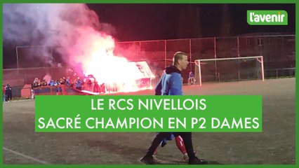 Le RCS Nivellois sacré champion en P2 Dames