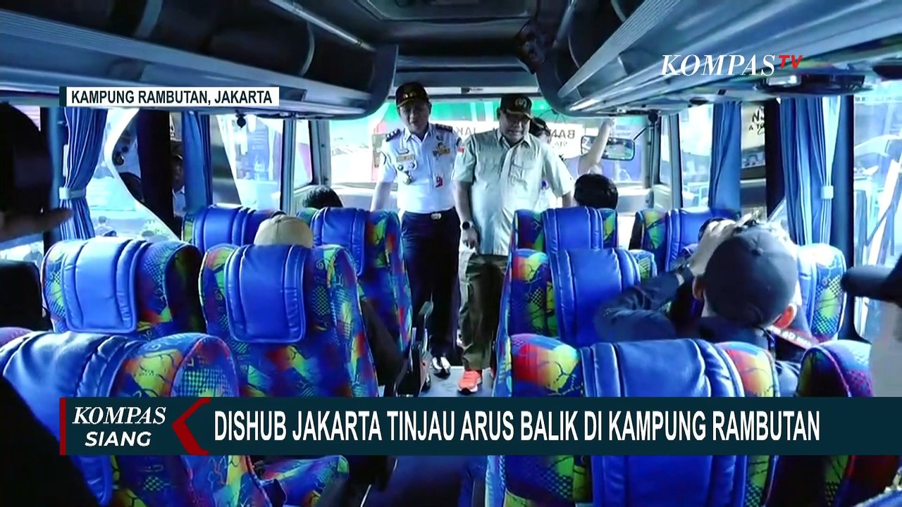 Arus Balik Lebaran di Terminal Kampung Rambutan Senin (7/4) Pemudik Pilih Kembali Lebih Awal!