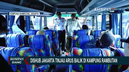Arus Balik Lebaran di Terminal Kampung Rambutan Senin (7/4) Pemudik Pilih Kembali Lebih Awal!