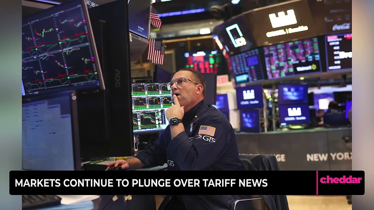 Markets Continue to Plunge Over Tariff News