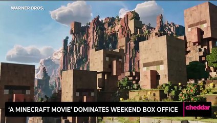 'A Minecraft Movie' Dominates Weekend Box Office