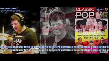 Clem Burke - (Blondie) - Heart Of Glass (Bayonne, 24 novembre 1955 – ,7 aprile 2025) 70anni