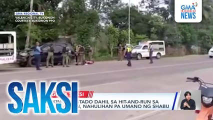 Lalaking arestado dahil sa hit-and-run sa 6 na sasakyan, nahulihan pa umano ng shabu | Saksi