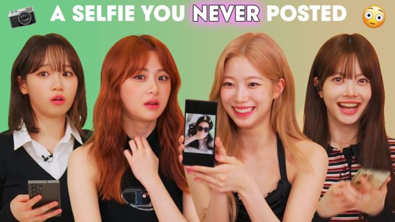 LE SSERAFIM Reveal What's On Their Phones
