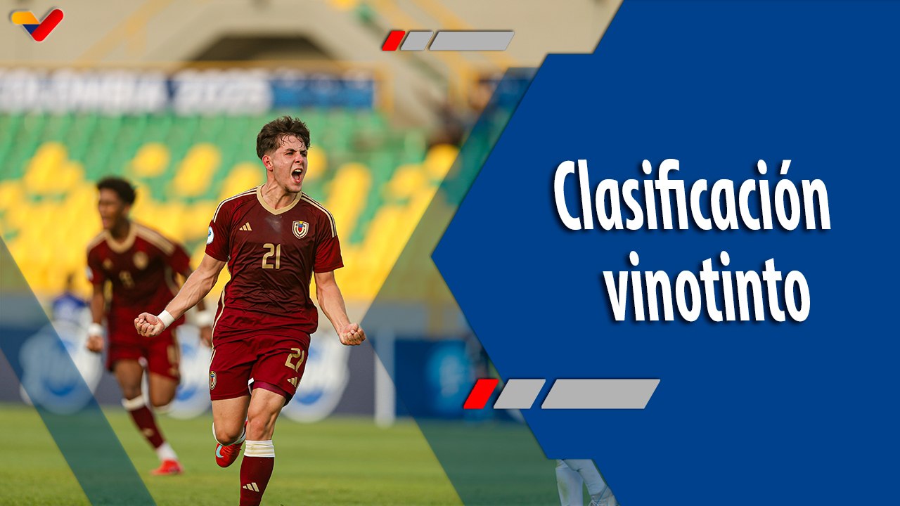 Deportes VTV | Vinotinto Sub-17 logra boleto a la Copa Mundial de Catar 2025