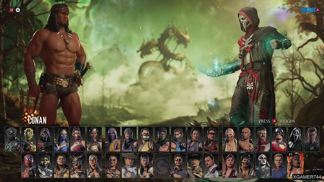 Mortal Kombat 1 - Conan Vs. Ermac (VERY HARD)