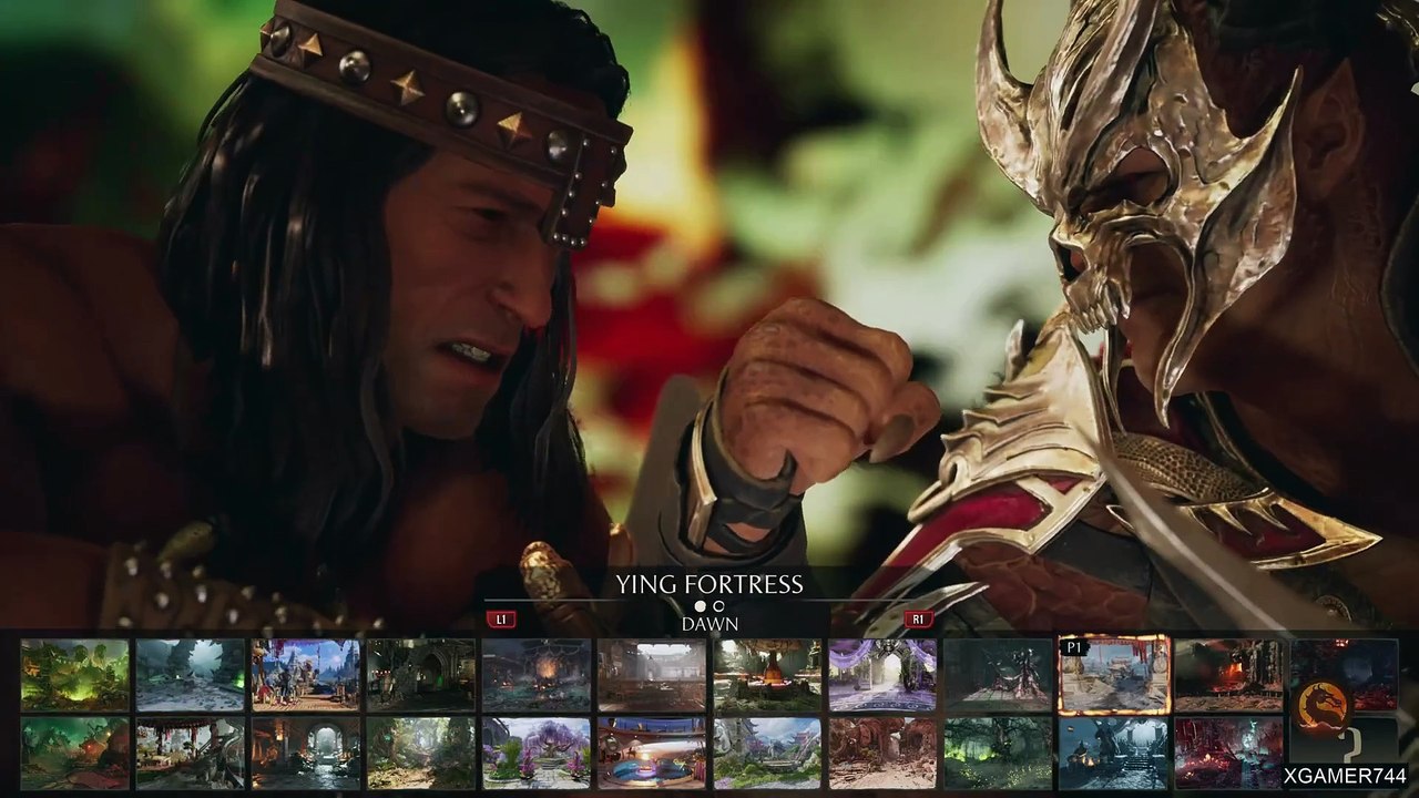 Mortal Kombat 1 - Conan Vs. General Shao