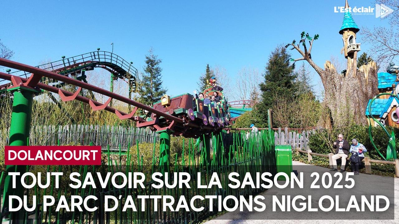 Tout savoir sur la saison 2025 du parc d'attractions Nigloland situé à Dolancourt (Aube)