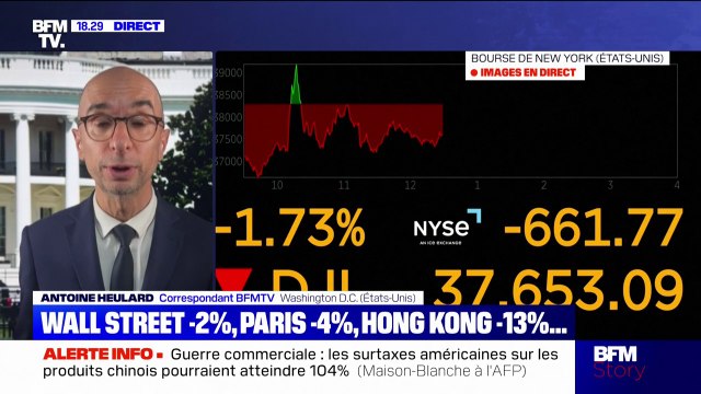 Taxes douanières: Donald Trump menace la Chine de droits de douane additionnels si Pékin maintient sa riposte
