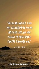 Word of God John 14:6 Scripture Video