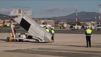 Britain's King Charles, Queen Camilla arrive in Italy for state visit