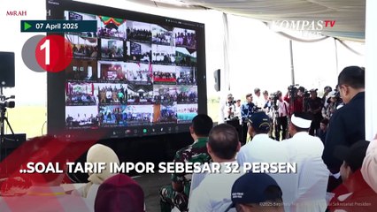 Presiden Prabowo hingga Airlangga Soal Tarif Trump, Ajudan Kapolri Minta Maaf [TOP 3 NEWS]