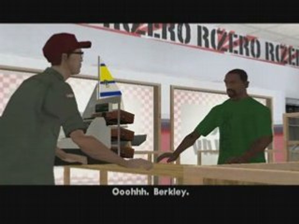 GTA: San Andreas CUTSCENE [045] Air Raid